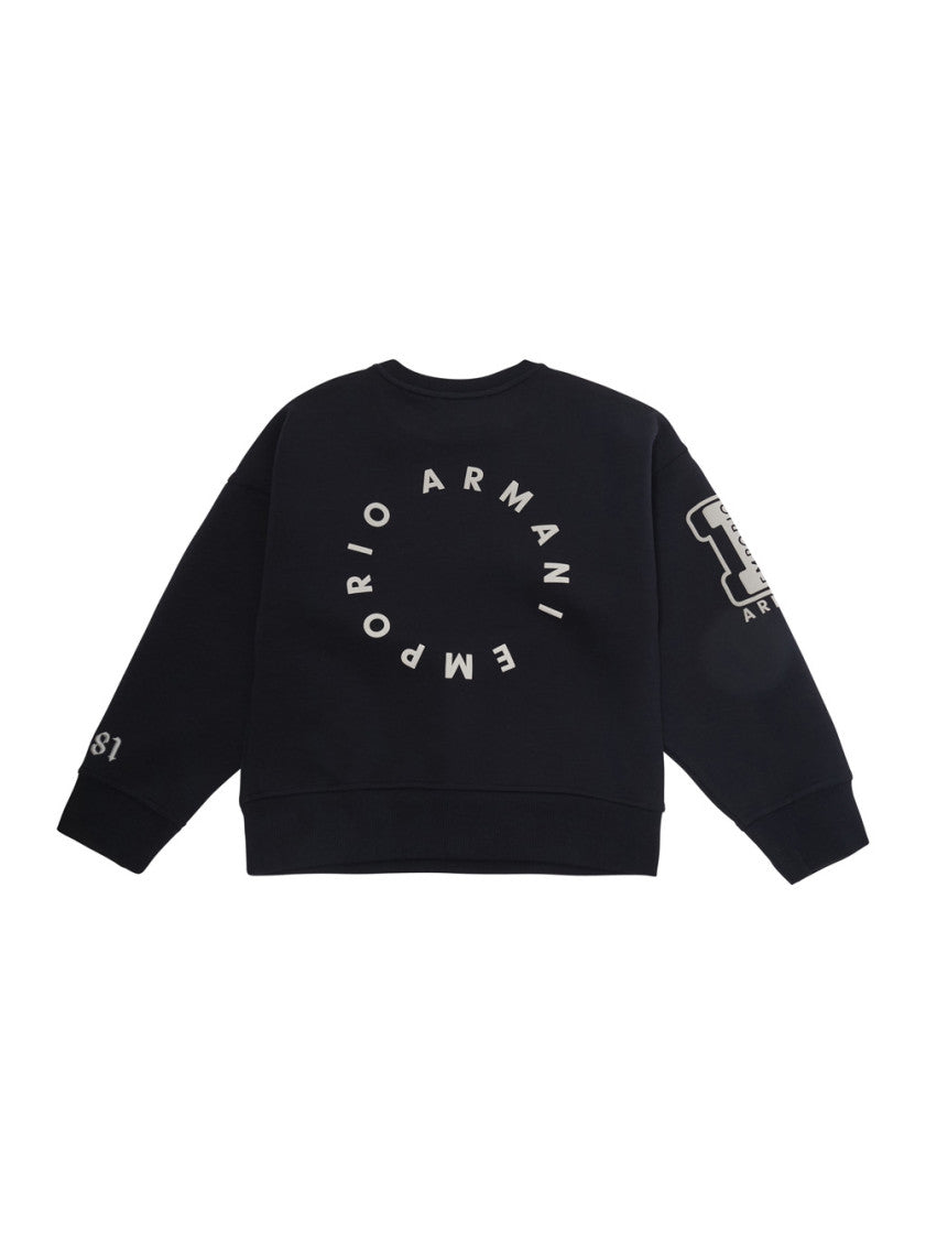 Boys Black Logo Sweater 2