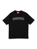 Boys Black Logo T-Shirt 1