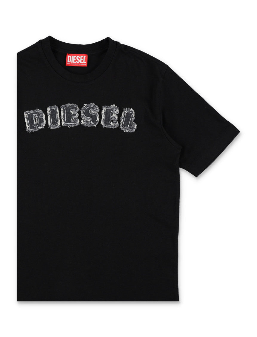 Boys Black Logo T-Shirt 3