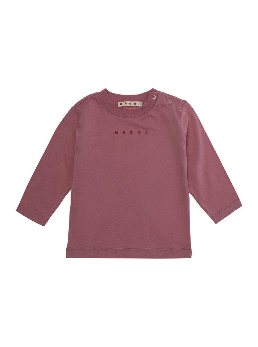 Baby Girl Pink Logo T-Shirt 1