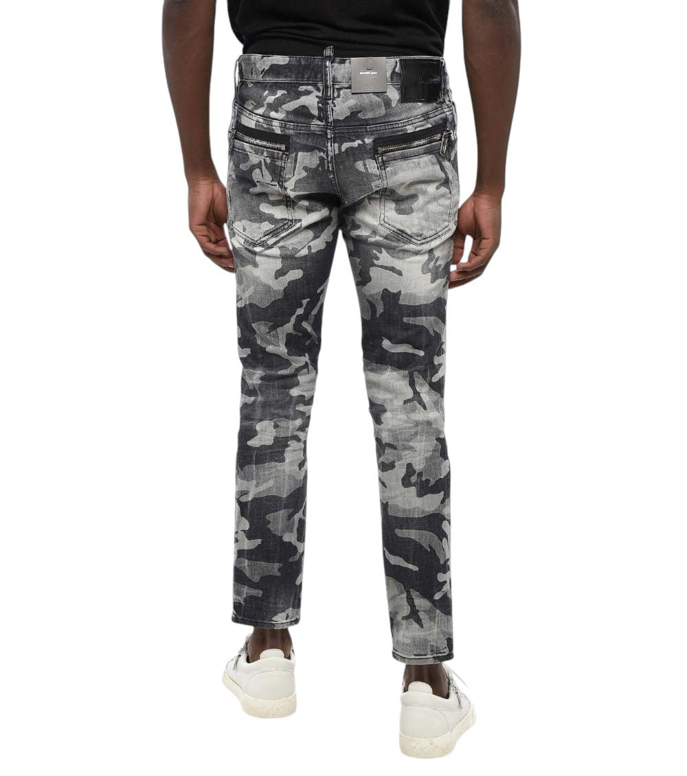 Black Camo Print Jeans 2