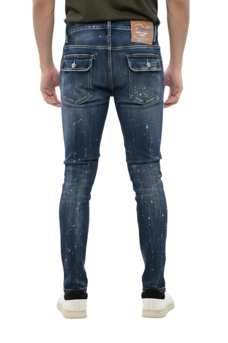 Navy Blue Skinny Jeans 2