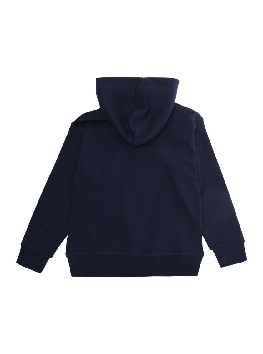 Boys Blue Logo Hoodie 2