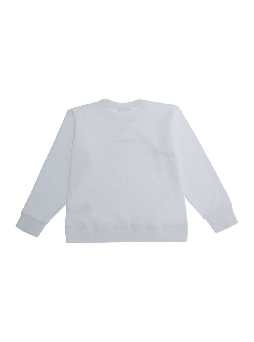 Kids White Logo Sweatshirt 2