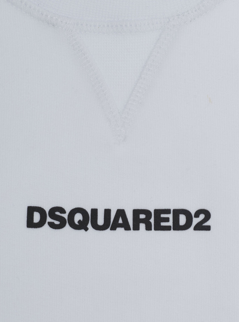 Kids White Logo Sweatshirt 3