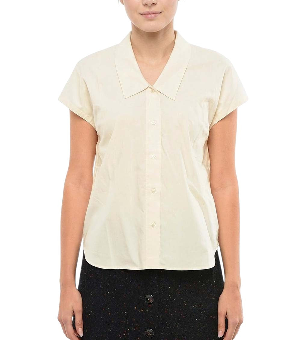 Beige Regular Solid Shirt 1