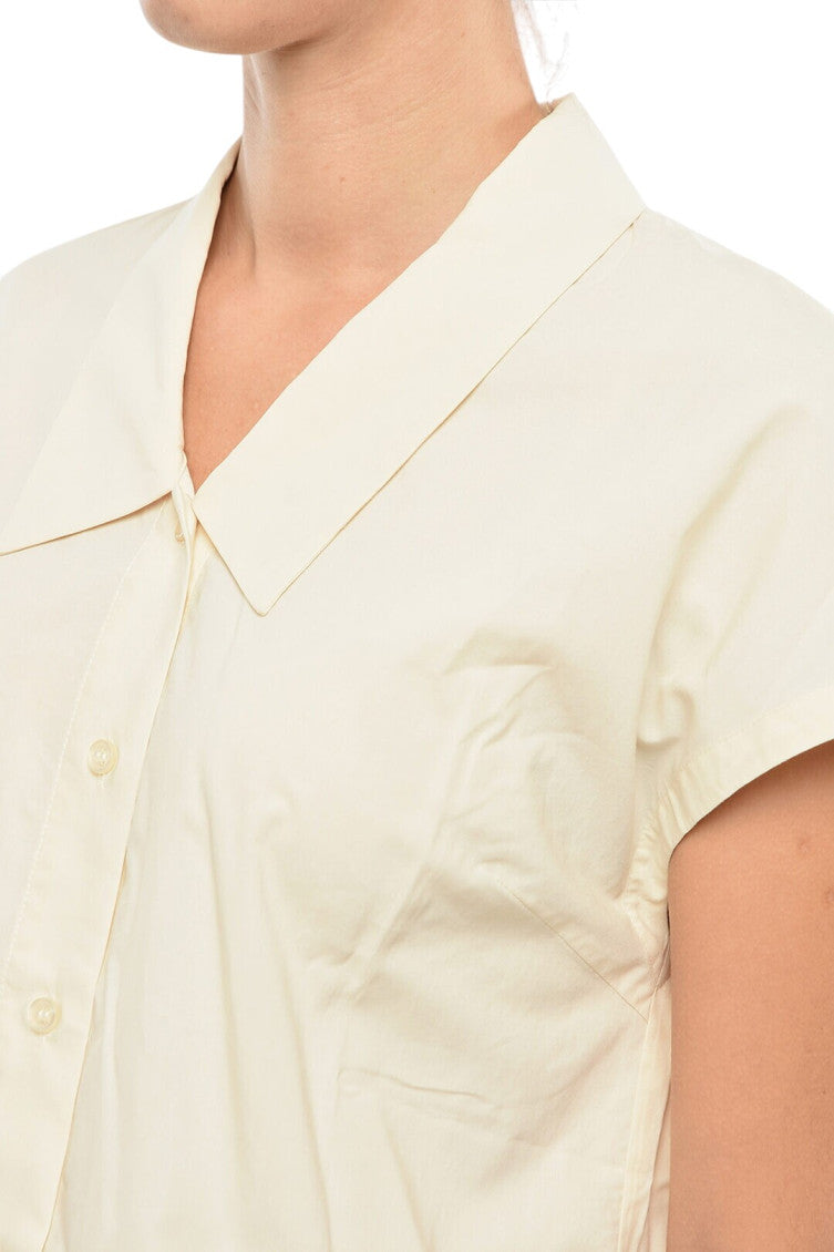 Beige Regular Solid Shirt 3