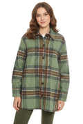 Green Oversized Plaid Shirt 1