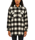 BlackWhite Oversized Checks Shirt 1
