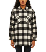BlackWhite Oversized Checks Shirt 1