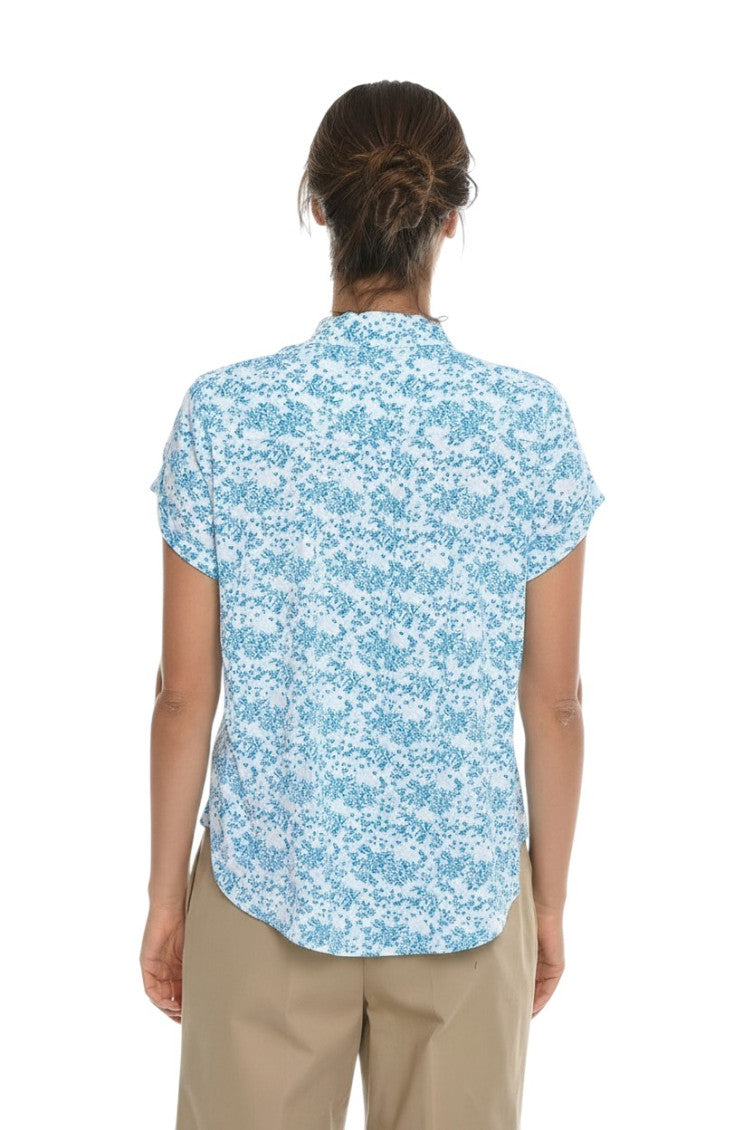 Blue Regular Printed Shirt 2