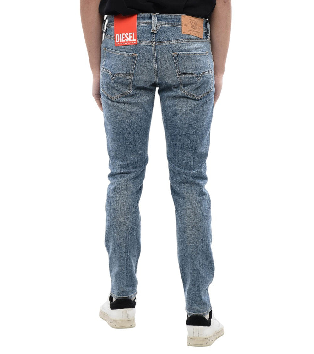 Blue Regular Mid Rise Jeans 2