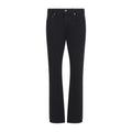 Black Slim Mid Rise Jeans 1