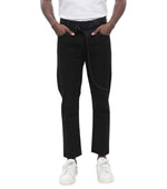 Black Slim Mid Rise Jeans 1