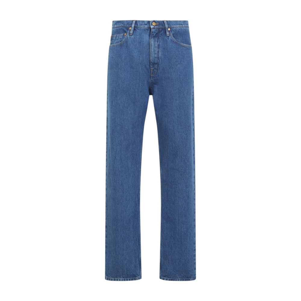 Blue Regular Mid Rise Jeans 1