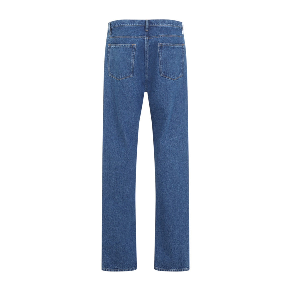 Blue Regular Mid Rise Jeans 2