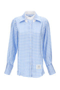 Sky Blue Relaxed Checks Shirt 1
