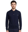 Navy Blue Full Sleeves Polo 1