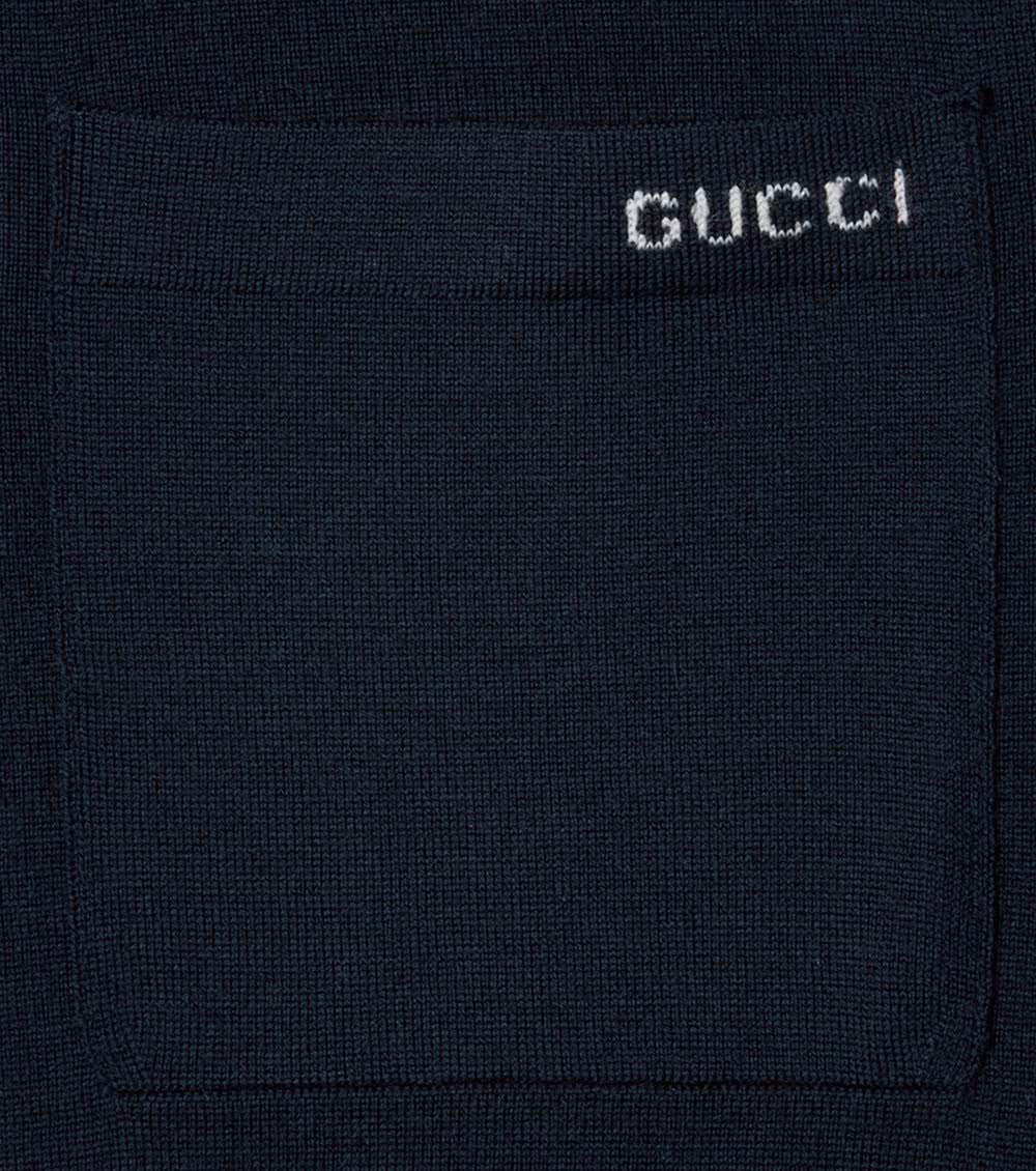 Navy Blue Full Sleeves Polo 3