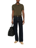 Green Shirt Collar Polo 1