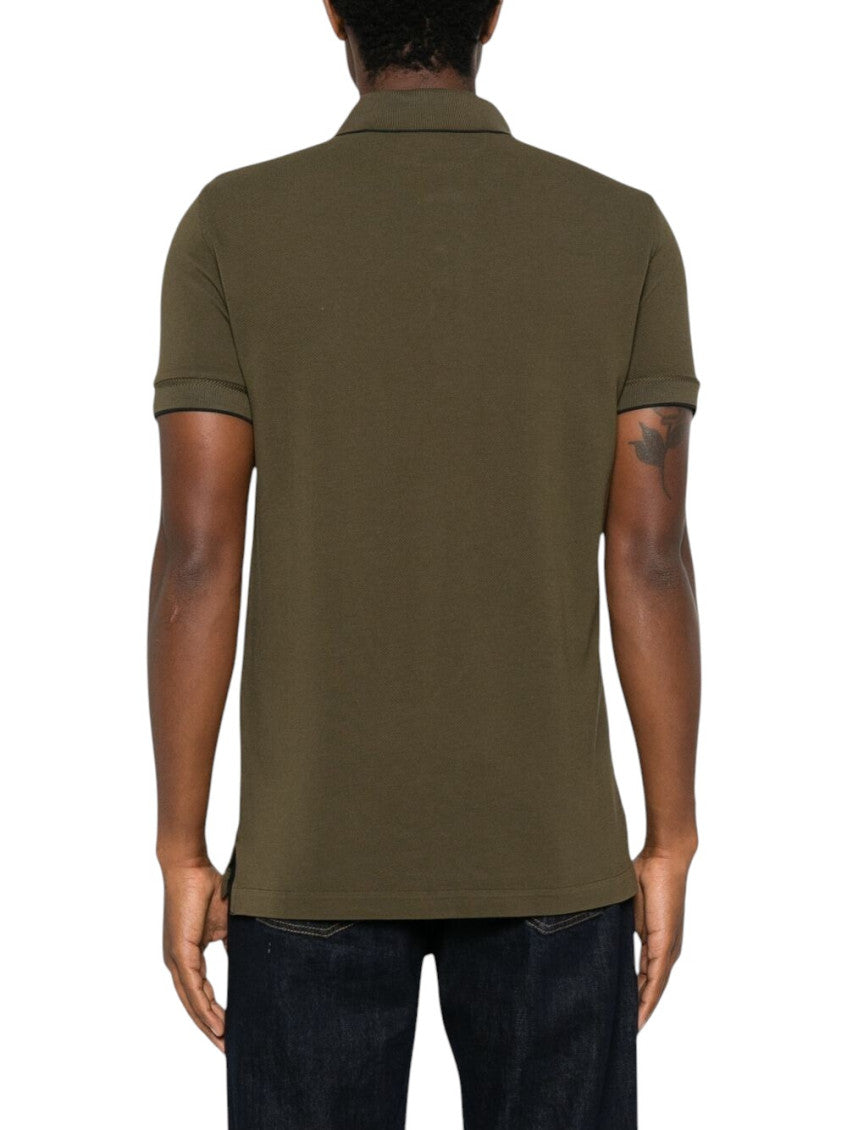 Green Shirt Collar Polo 3