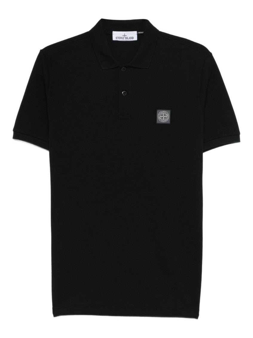 Black Shirt Collar Polo 1