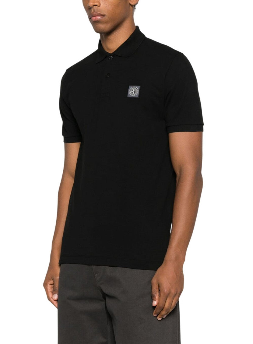 Black Shirt Collar Polo 2
