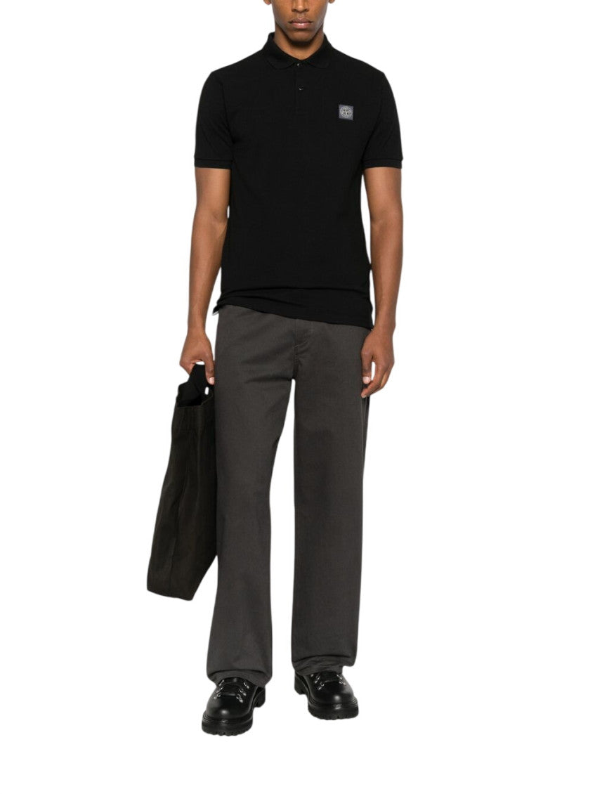 Black Shirt Collar Polo 4
