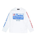 Kids White Logo T-Shirt 1