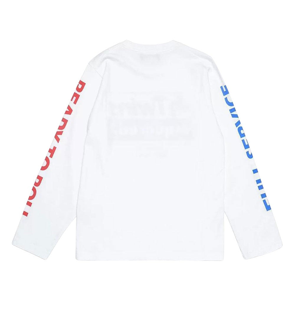 Kids White Logo T-Shirt 2