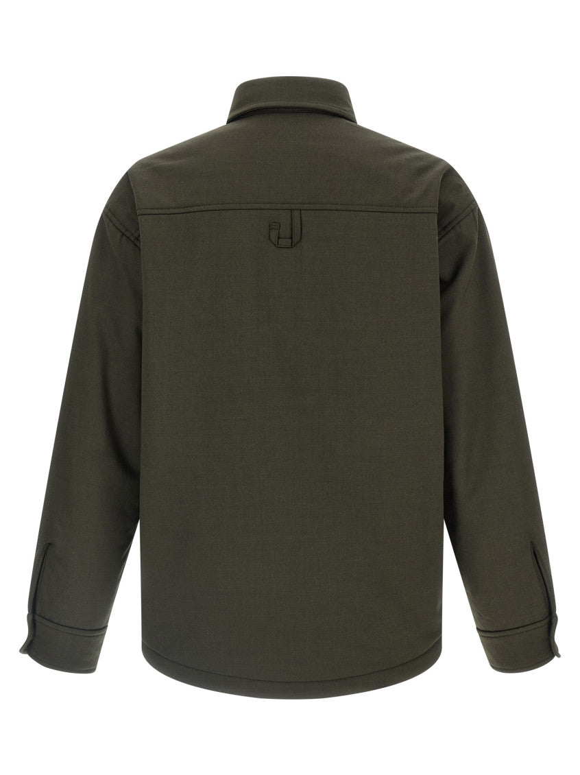 Green Logo Boxy Overshirt 2