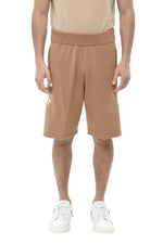 Beige Knitted Shorts 1
