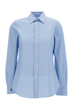 Sky Blue Slim Stripes Shirt 1