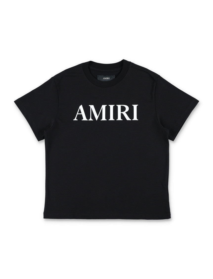 Kids Black Logo T-Shirt 1