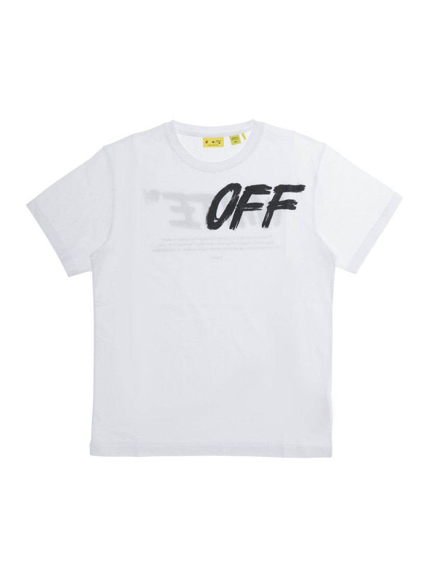 Boys White Logo T-Shirt 1