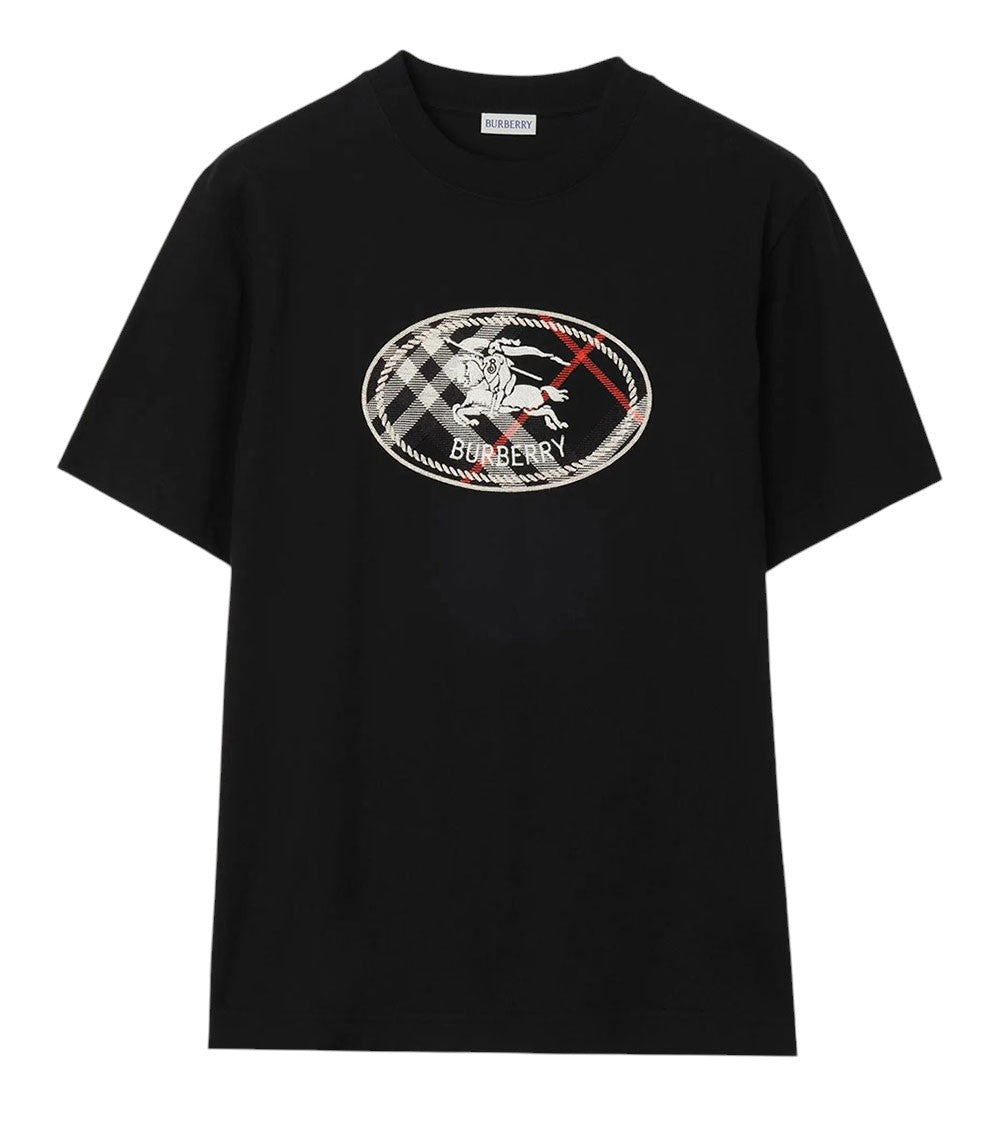 Black Crew Neck T-Shirt 1
