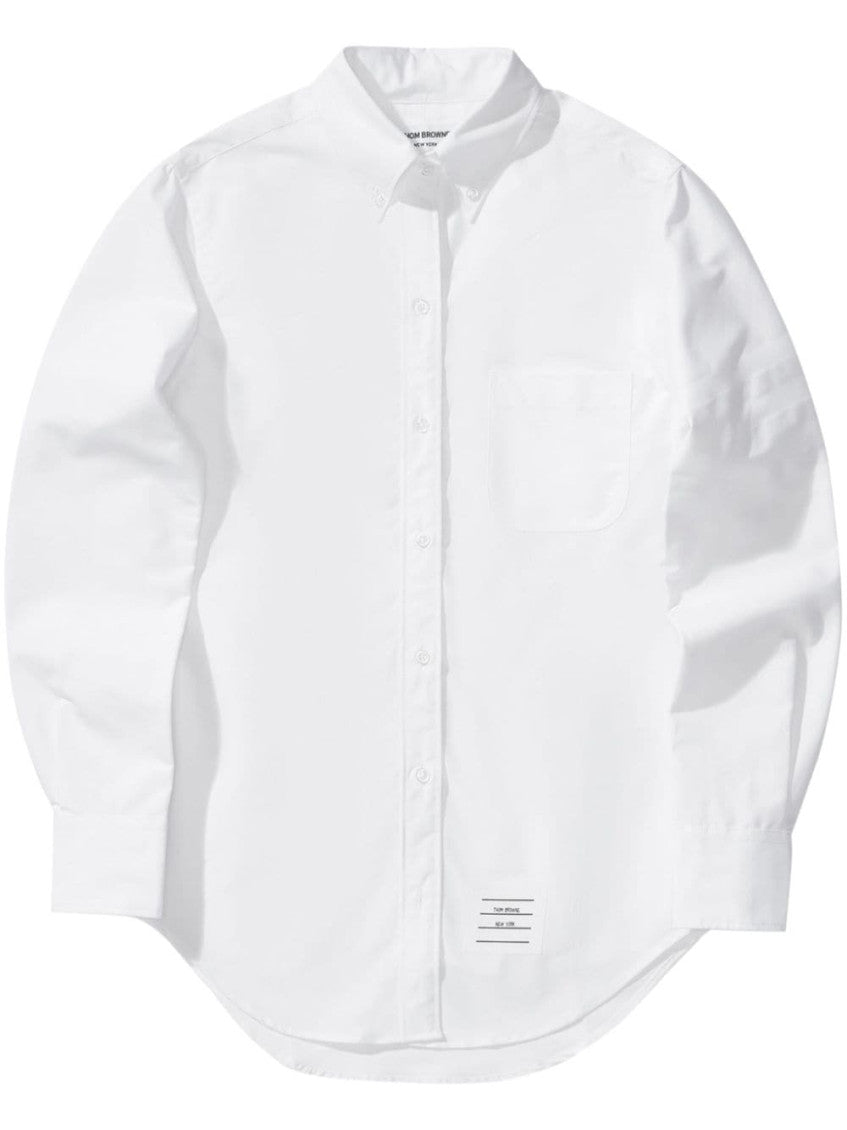 White Regular Solid Shirt 1