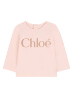 Baby Girl Pink Logo T-Shirt 1