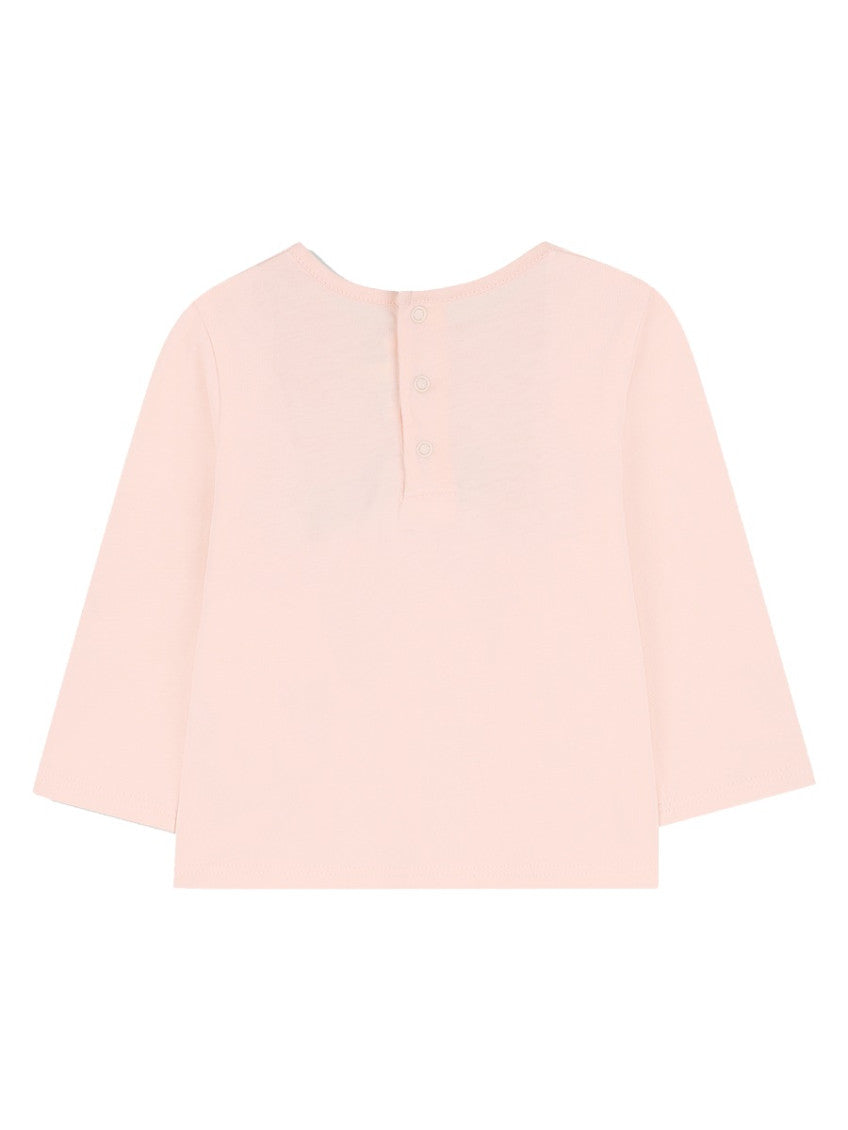 Baby Girl Pink Logo T-Shirt 2