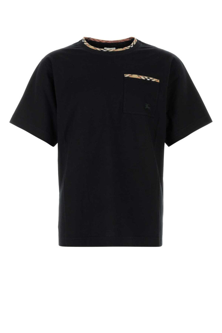 Black Crew Neck T-Shirt 1