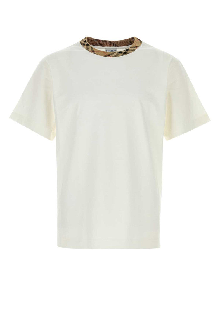 White Crew Neck T-Shirt 1