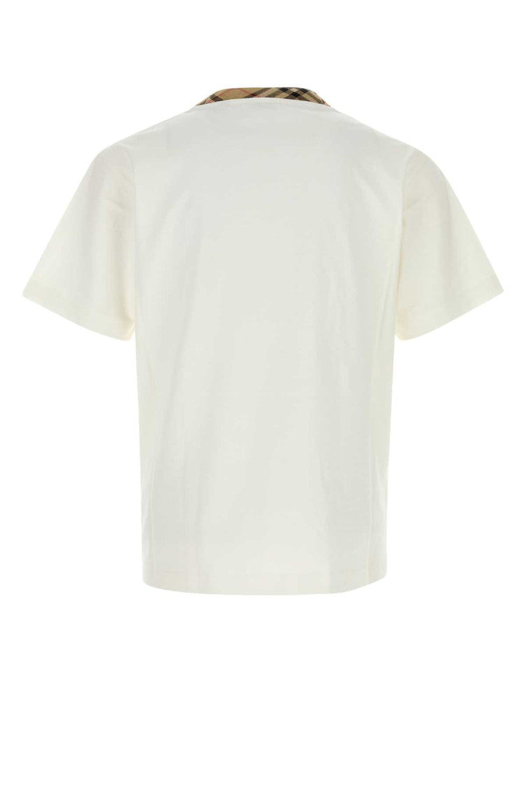 White Crew Neck T-Shirt 2