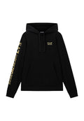 Black Regular Logo Hoodie 1