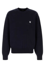 Blue Crew Neck Sweater 1