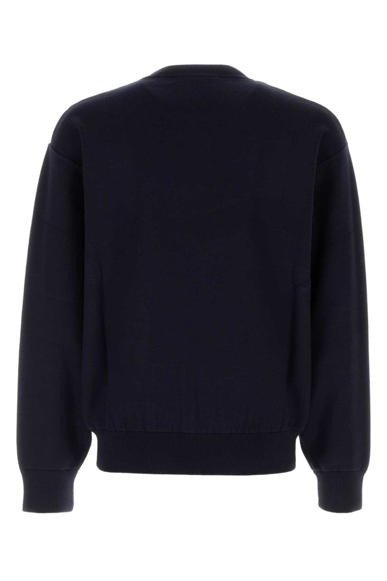 Blue Crew Neck Sweater 2
