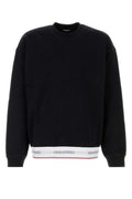 Black Oversized Sweatshirt 1
