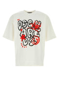White Graphic Logo T-Shirt 1