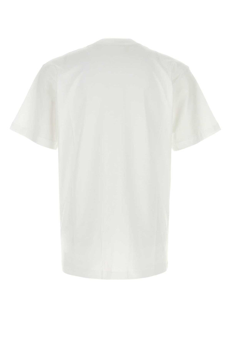 White Crew Neck T-Shirt 2