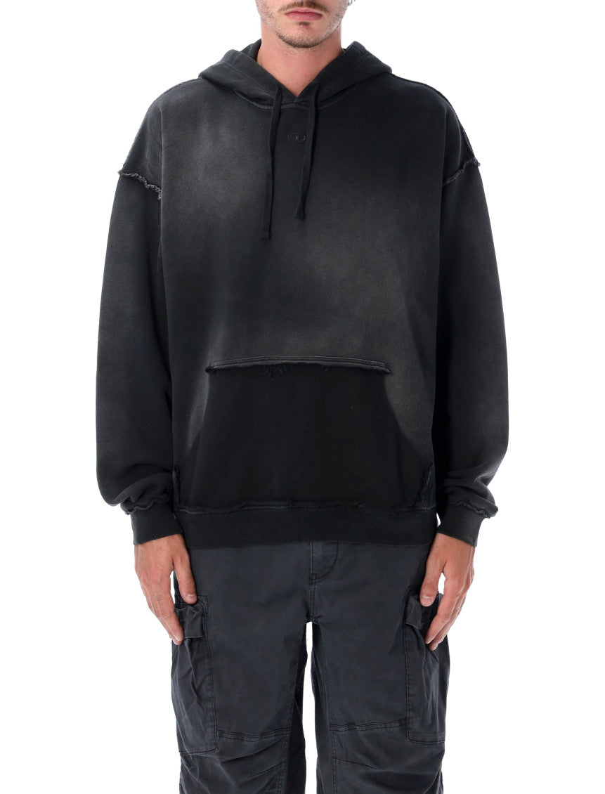 Black Distressed Hoodie 1
