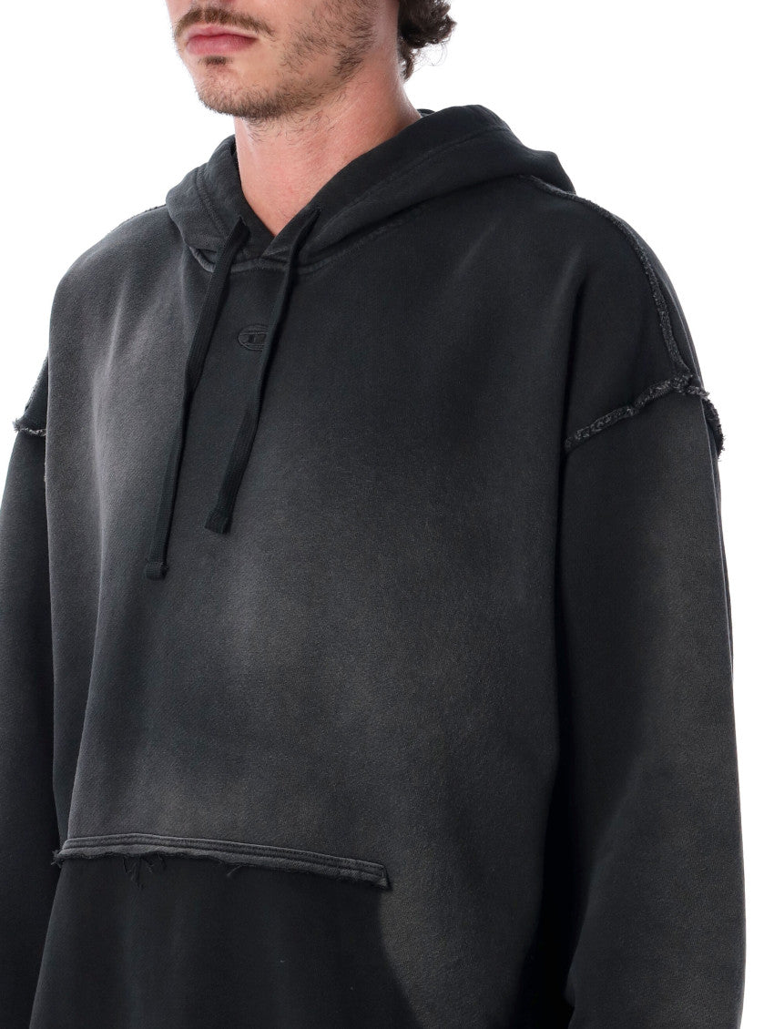 Black Distressed Hoodie 3